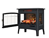 Duraflame-DFI-5010-01-Infrared-Quartz-Fireplace-Stove-with-3D-Flame-Effect-Black