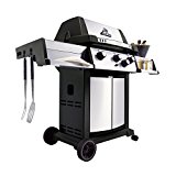 Broil-King-986884-Signet-90-Liquid-Propane-Gas-Grill-with-Side-Burner-and-Rear-Rotisserie
