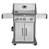 Napoleon-Rogue-4-Burner-with-Infrared-Side-Burner-Gas-Grill