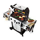 Broil-King-986884-Signet-90-Liquid-Propane-Gas-Grill-with-Side-Burner-and-Rear-Rotisserie