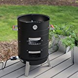Meco-Deluxe-2-in-1-Electric-Water-SmokerGrill