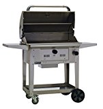 Bull-Outdoor-Products-67531-Bison-Charcoal-Stainless-Steel-Grill-with-Cart